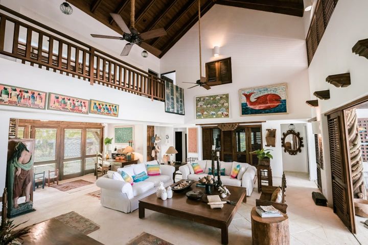 Living room at Casa Paraíso