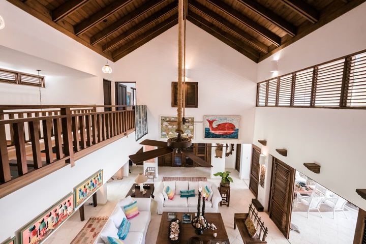 View from second floor at Casa Paraíso