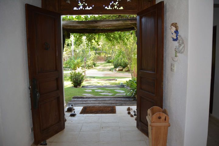 Garden view at Casa Paraíso